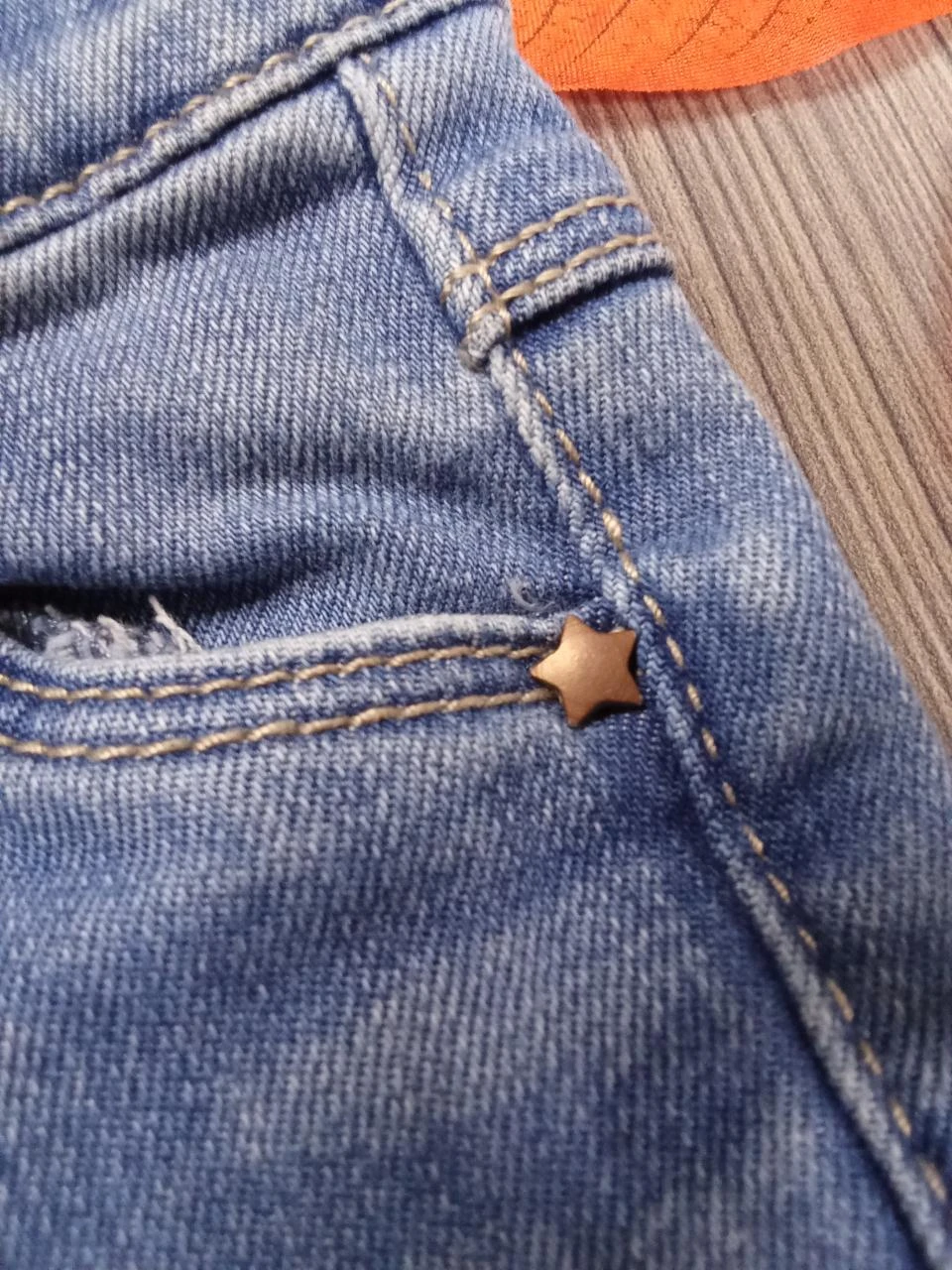 Blue Tape à L'Oeil jeans 6 months – photo 8